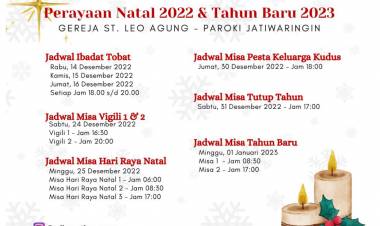"Perayaan Natal 2022 & Tahun Baru 2023"