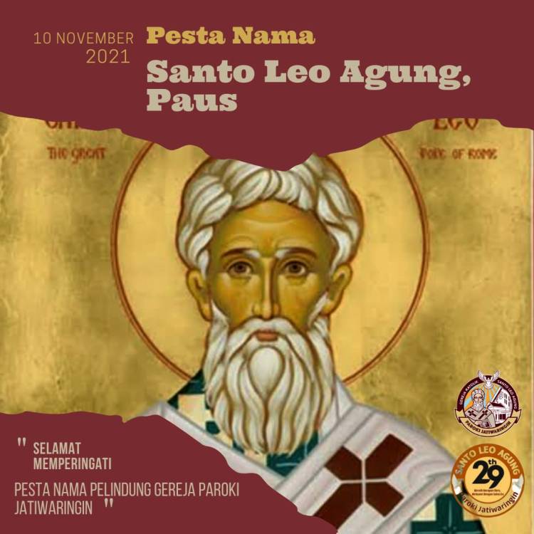 "Pesta Nama Santo Leo Agung"